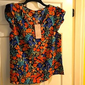 New with tag floral blouse